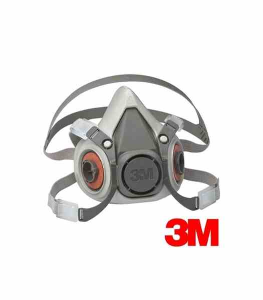 Demi masque respiratoire réutilisable 3M gaz et particules- Atua.Cores